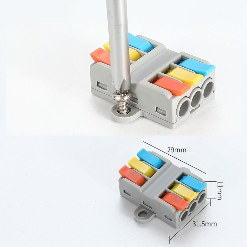 Circuit Snap Kit - Morsettiera per cavi elettrici, connettore rapido